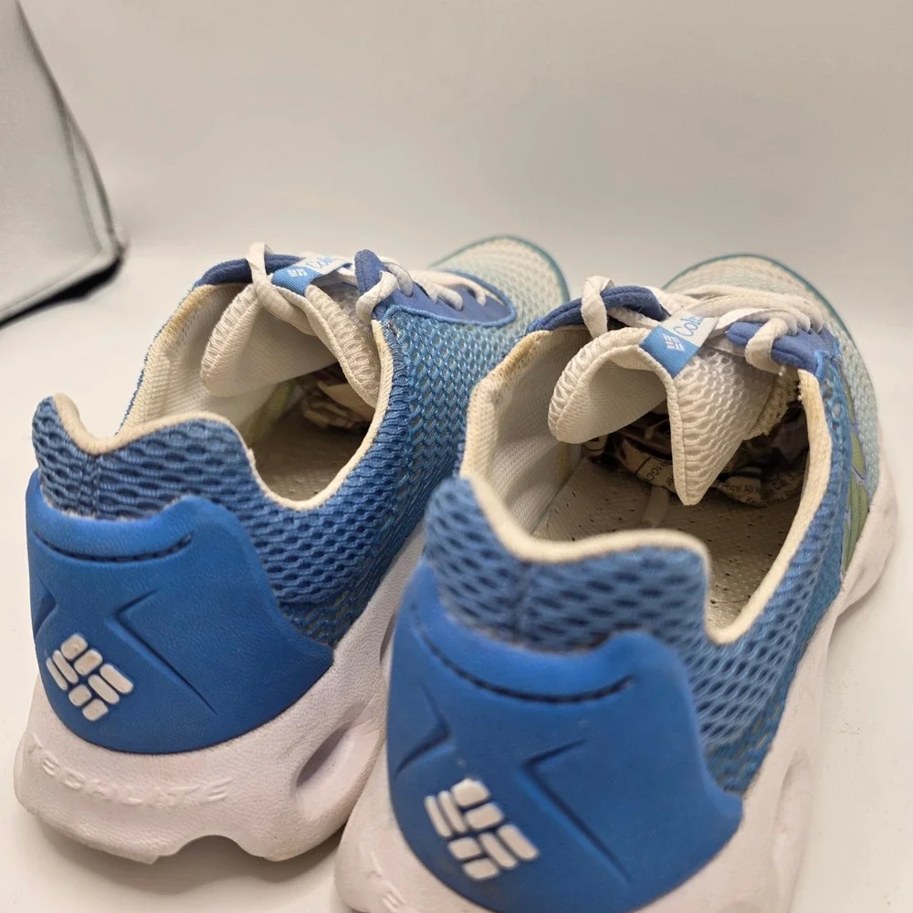 Columbia Drainmaker Water‎ Shoes Womens 10 Blue Good Mesh Breathable Hiking
